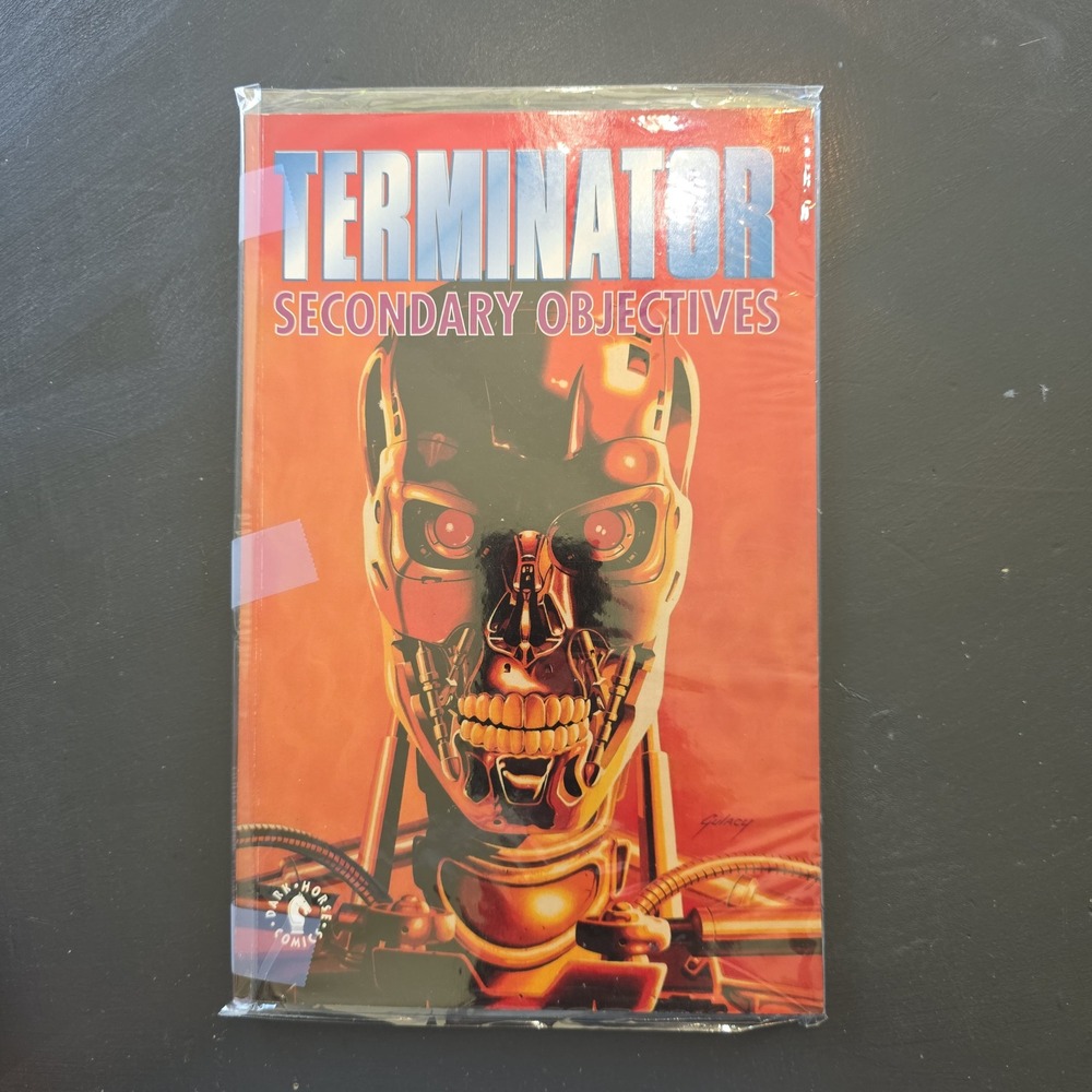 Terminator Secondary Objectives Dark Horse Comics Graphic Novel 1992 T-800 TPB